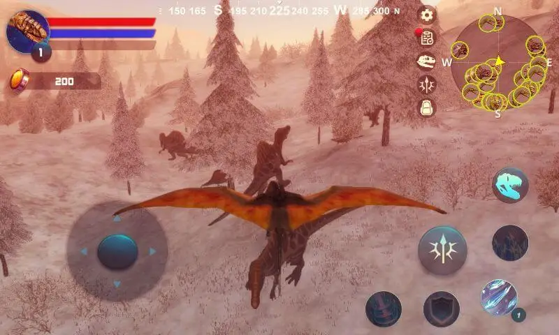 Screenshot of the Dimorphodon Simulator game