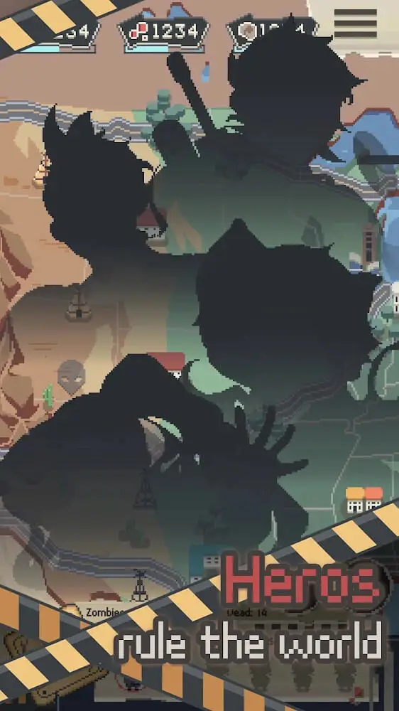 Screenshot of the Dont Party: Pixel Z app