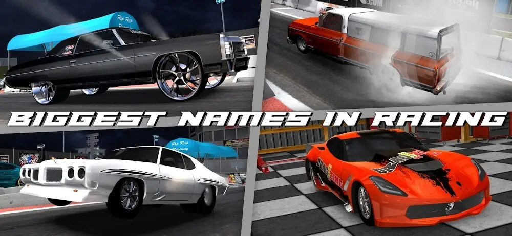 Screenshot of the Door Slammers 2 Drag Racing game