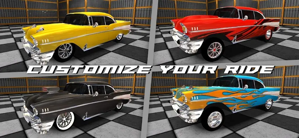 Screenshot of the Door Slammers 2 Drag Racing game