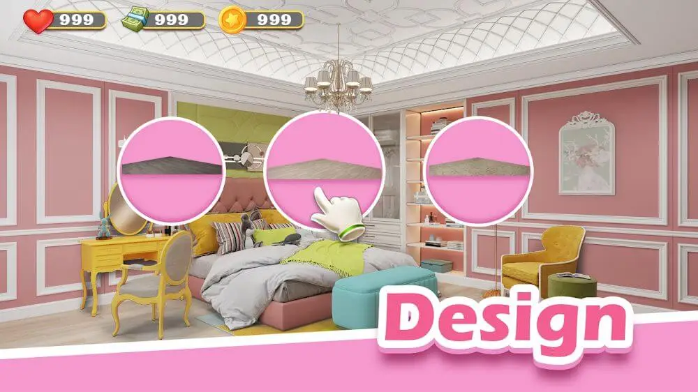 Screenshot of the Dream Home game