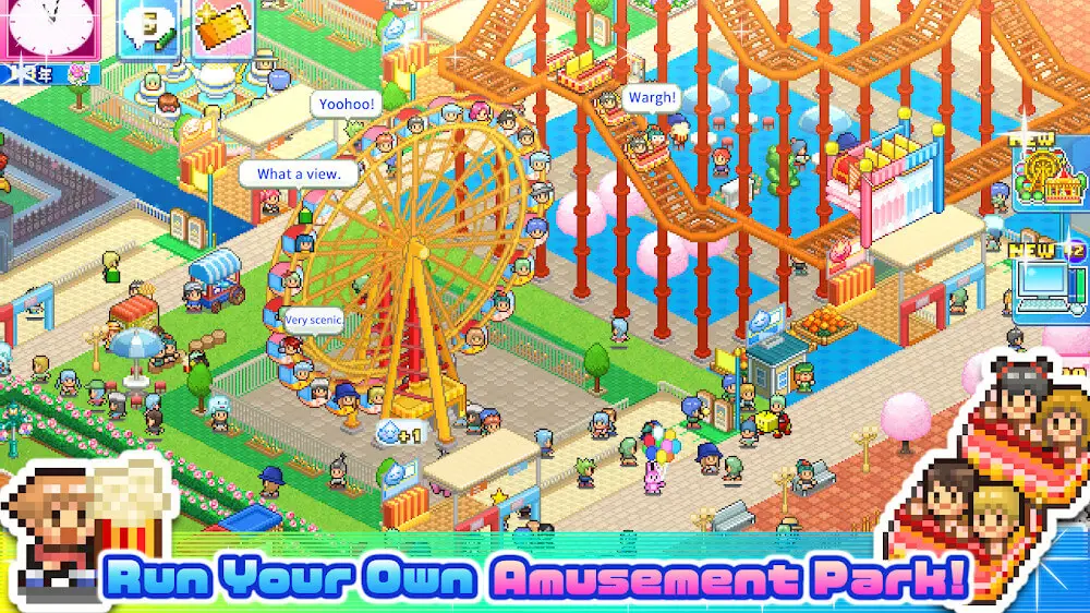 Screenshot of the Dream Park Story game