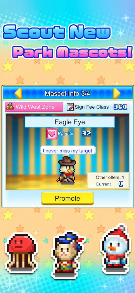 Screenshot of the Dream Park Story game