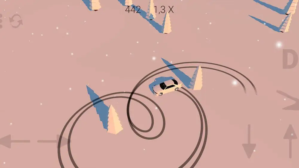 Screenshot of the Drift Challenge game