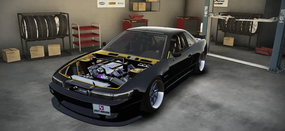 Screenshot of the Drift Horizon Online Pro Race game