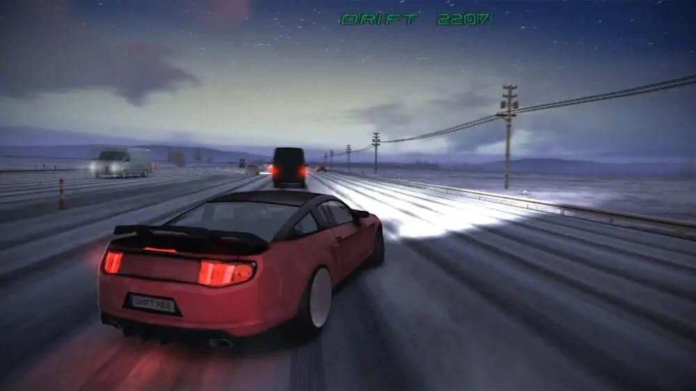 Screenshot of the Drift Ride game
