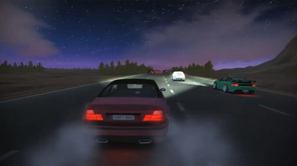 Screenshot of the Drift Ride game