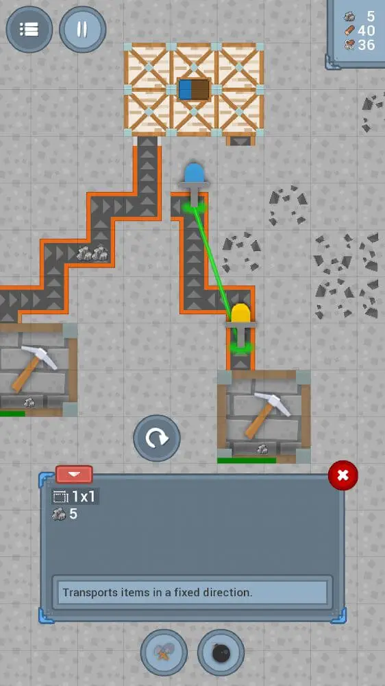 Screenshot of the Drill Down app