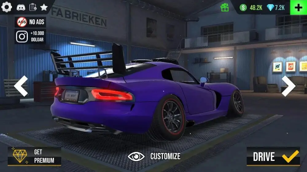 Screenshot of the Drive Club game