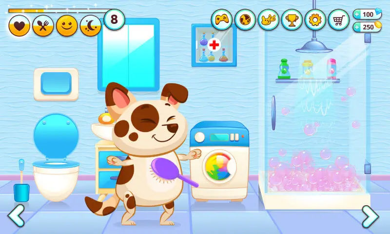 Screenshot of the Duddu - My Virtual Pet Dog game
