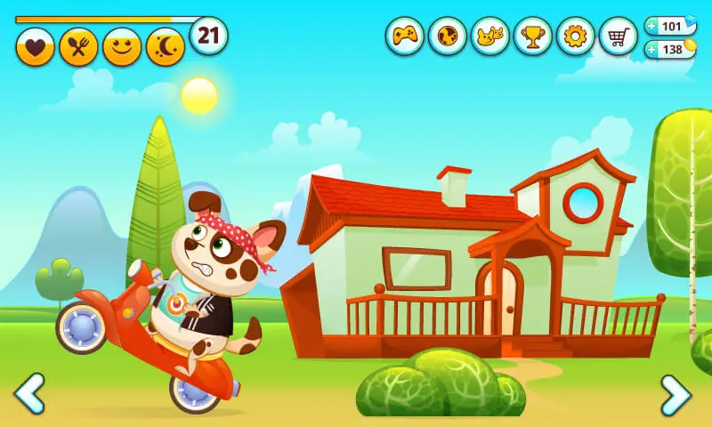 Screenshot of the Duddu - My Virtual Pet Dog game