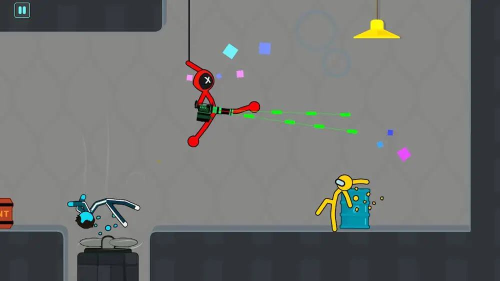 Screenshot of the Duel Stickman Fighting game