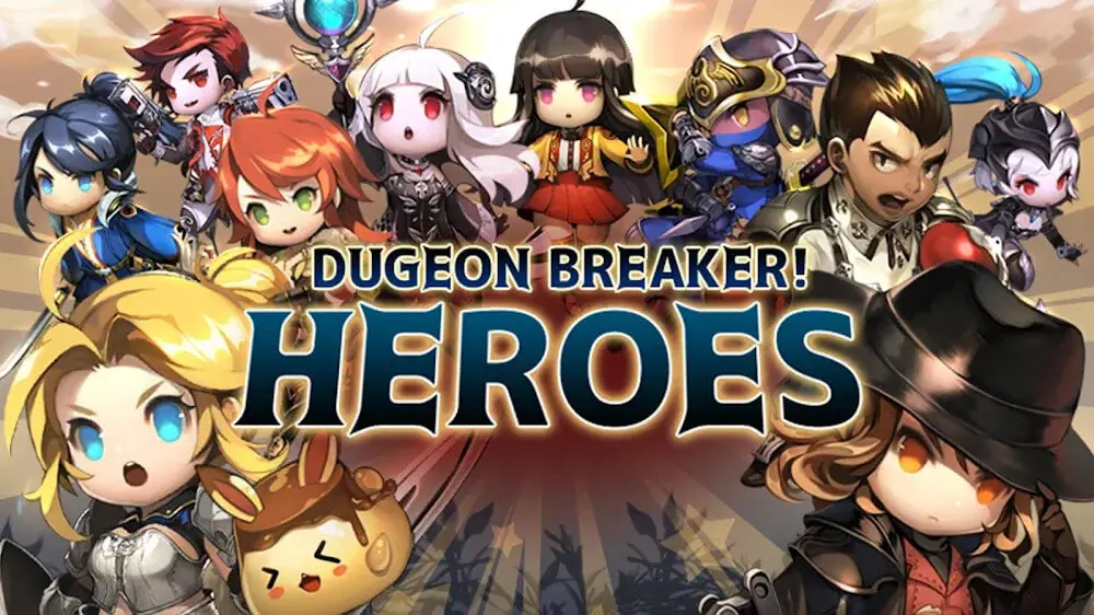 Screenshot of the Dungeon Breaker Heroes game