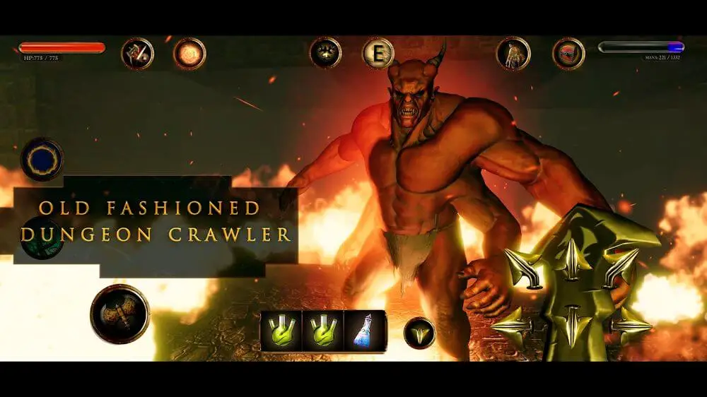 Screenshot of the Dungeon Legends 2 game