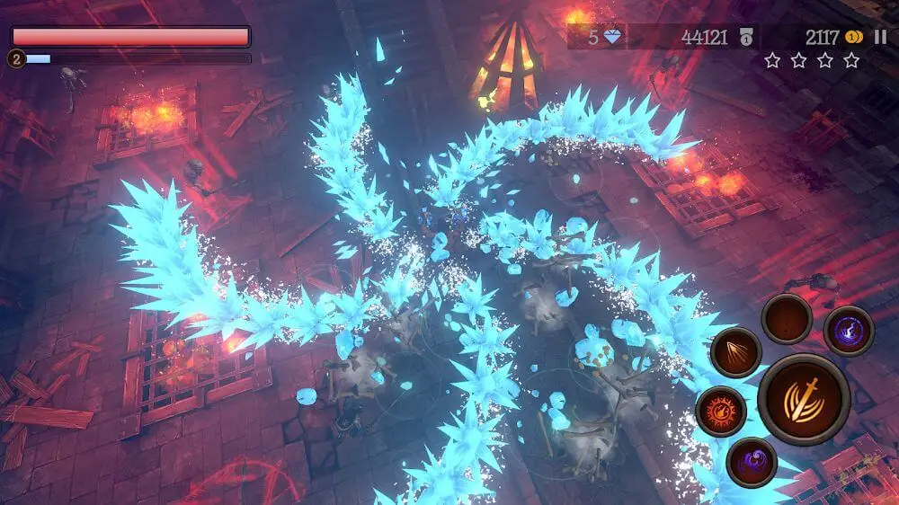 Screenshot of the Dungeon Mania game