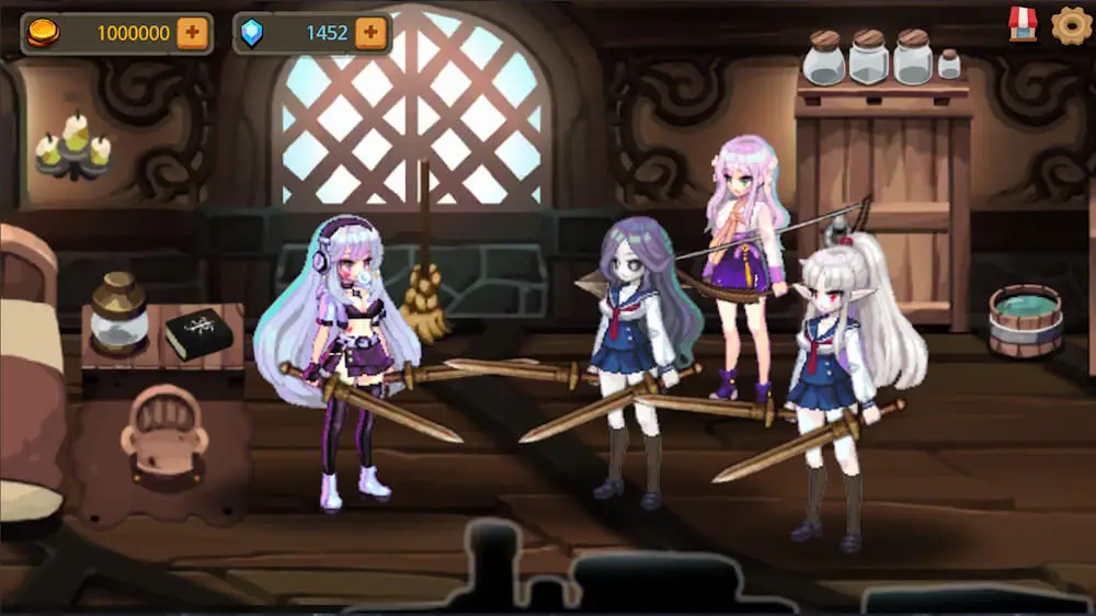 Screenshot of the Dungeon Princess 2 game