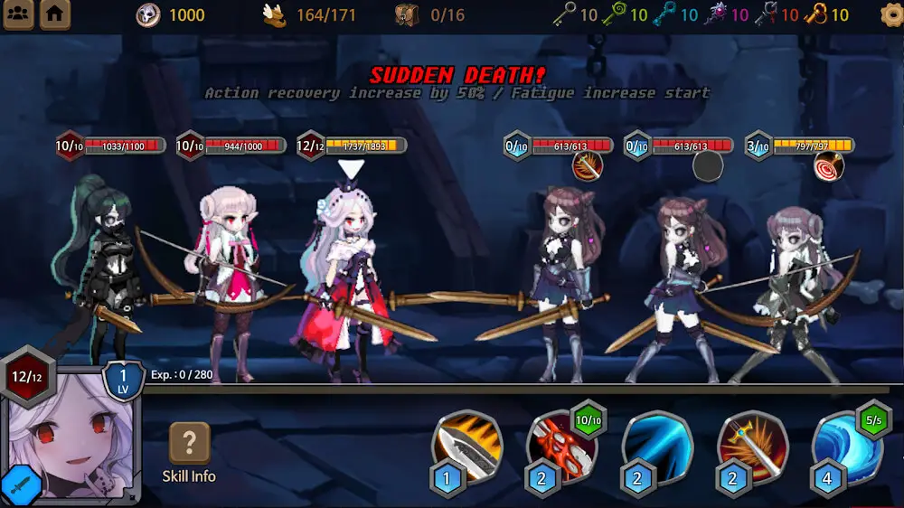 Screenshot of the Dungeon Princess 2 game