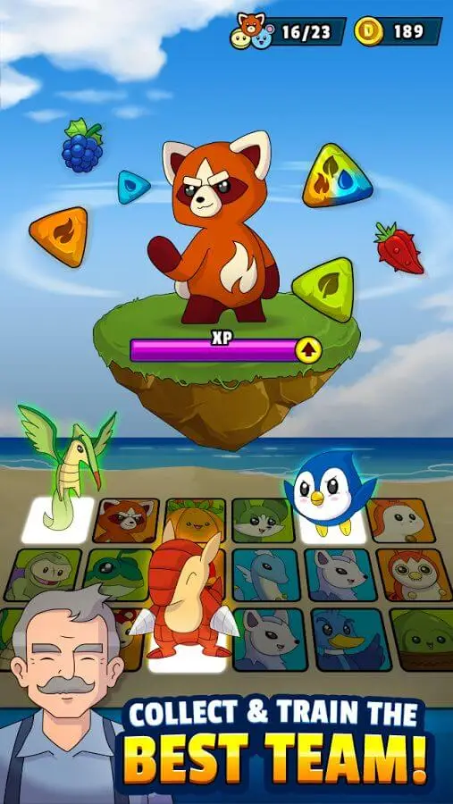 Screenshot of the Dynamons 2 app