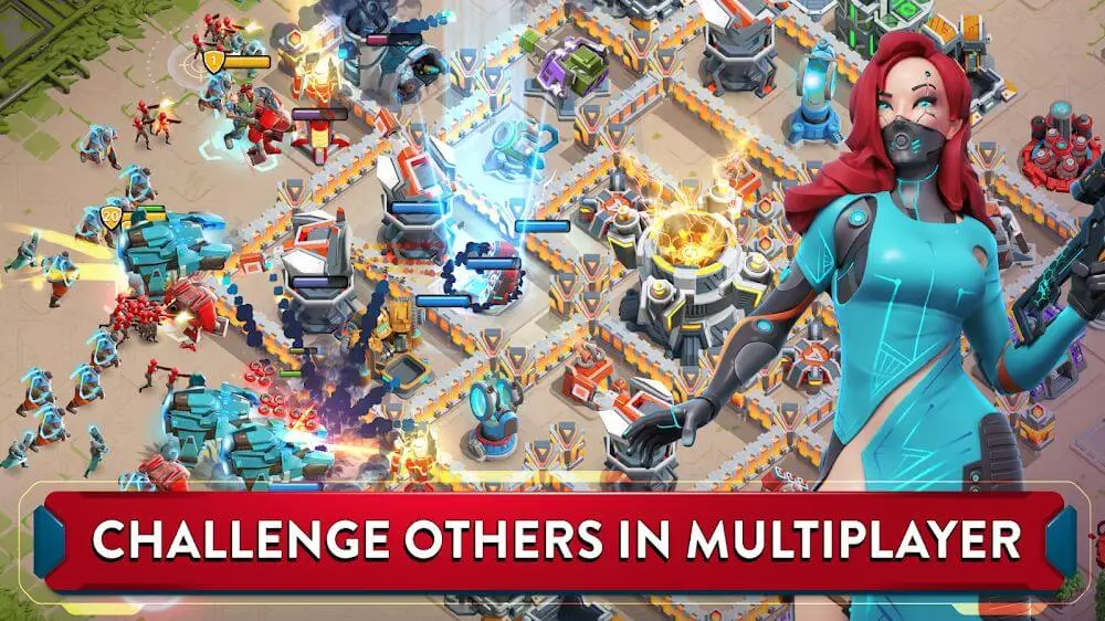 Screenshot of the Dystopia RTS: Contest of Heroes game
