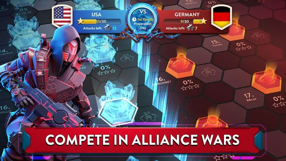 Screenshot of the Dystopia RTS: Contest of Heroes game