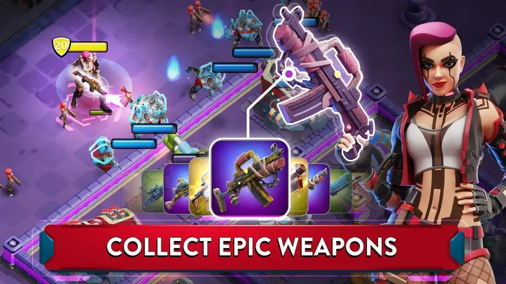Screenshot of the Dystopia RTS: Contest of Heroes game