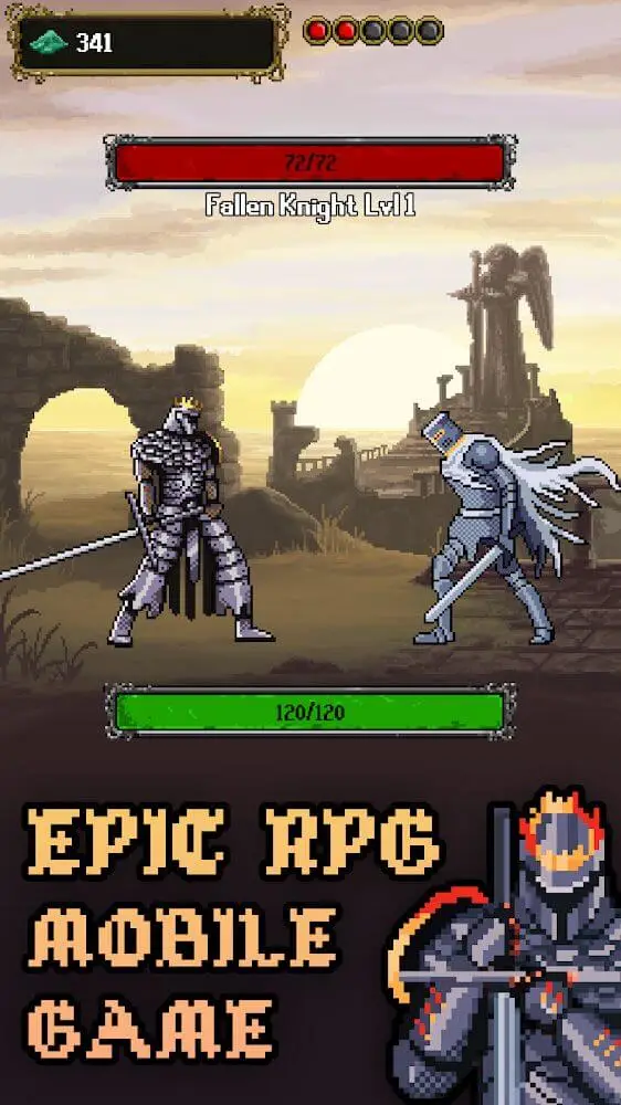 Screenshot of the Elden Shell: Mortal Ring app