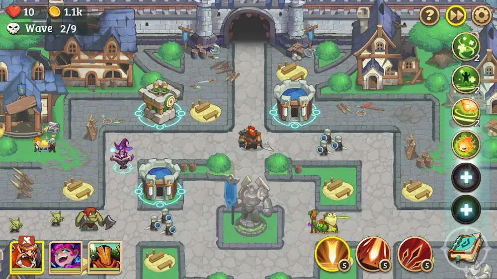 Screenshot of the Empire Defender TD: Premium game