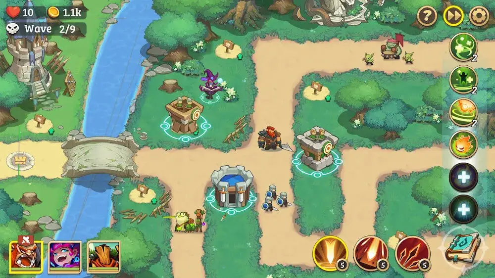 Screenshot of the Empire Defender TD: Premium game