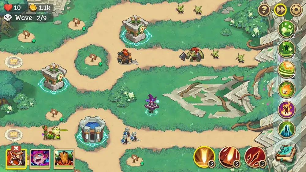 Screenshot of the Empire Defender TD: Premium game