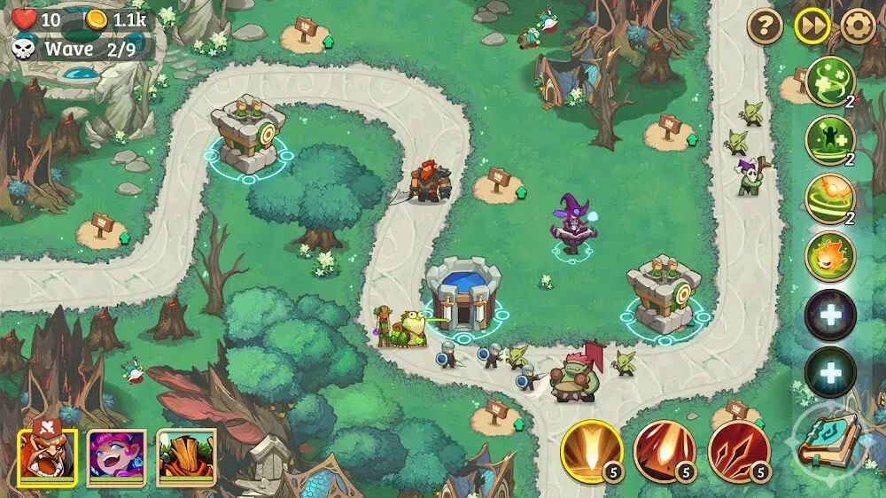 Screenshot of the Empire Defender TD: Premium game