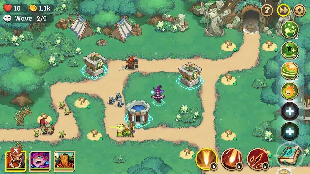 Screenshot of the Empire Defender TD: Premium game