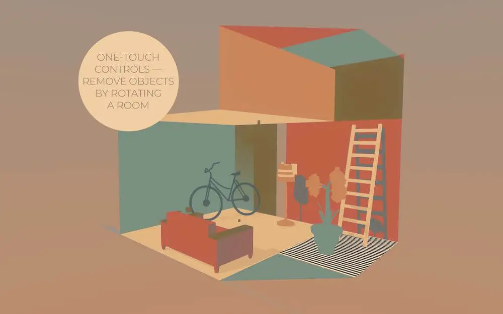 Screenshot of the Empty. game