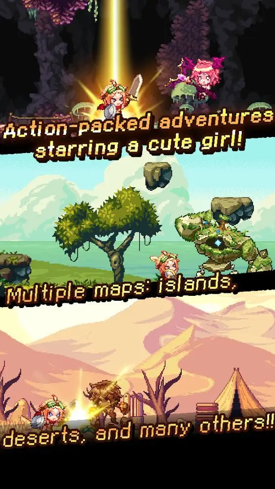 Screenshot of the Enchant Hero app
