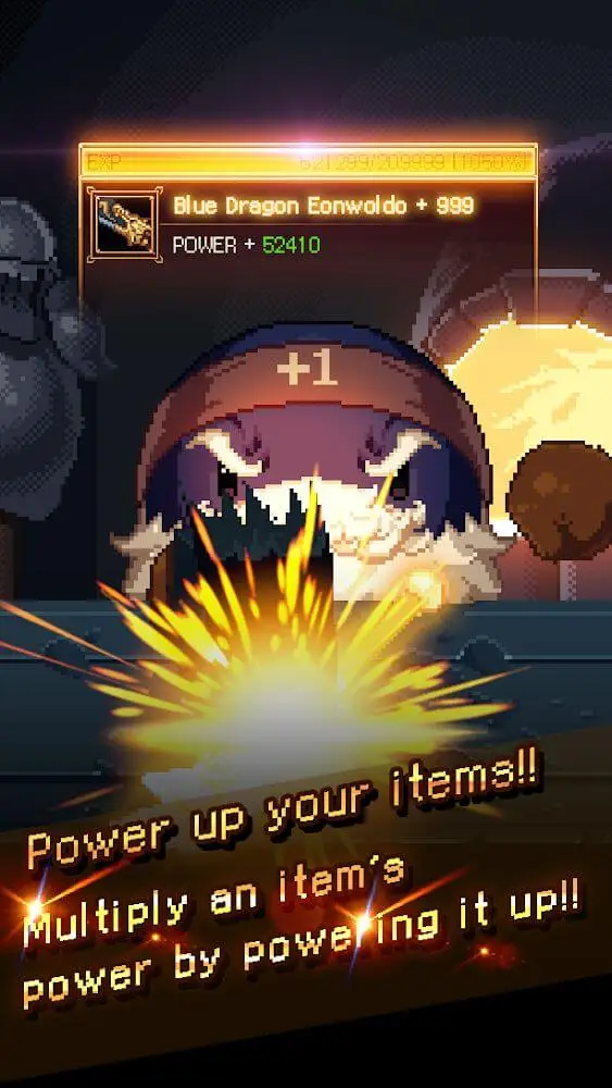 Screenshot of the Enchant Hero app