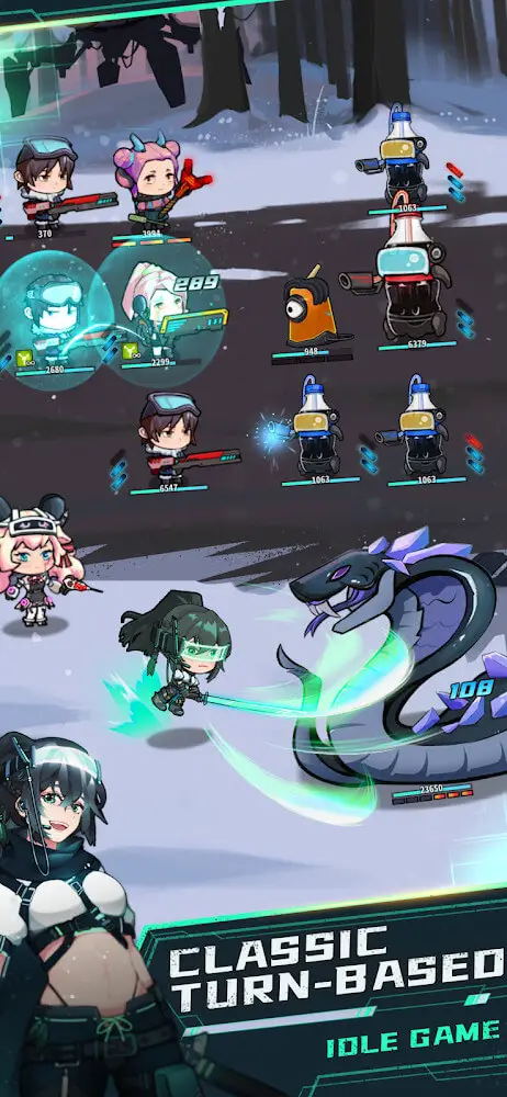 Screenshot of the Endless Winter: Idle War app
