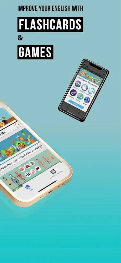 Screenshot of the English Vocabulary app