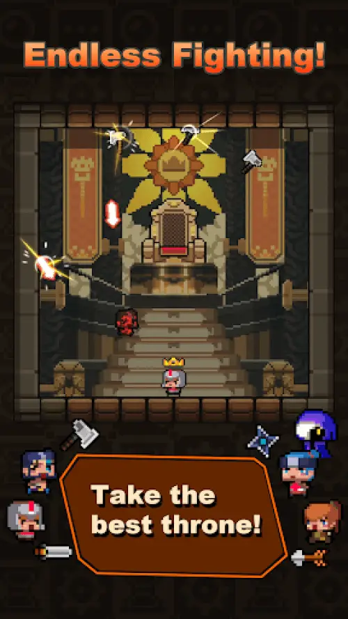 Screenshot of the Enthrone app