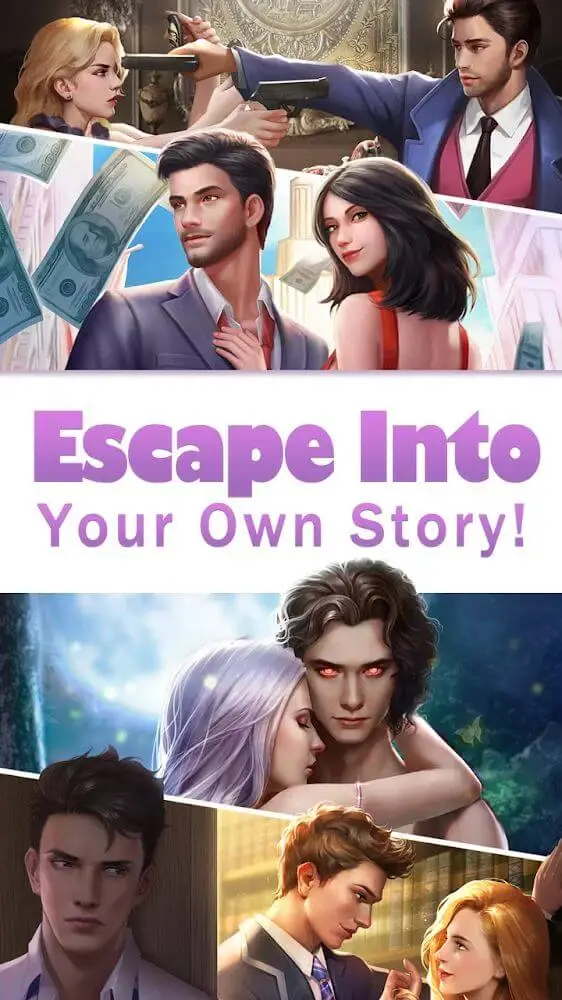 Screenshot of the Escape: Interactive Stories app