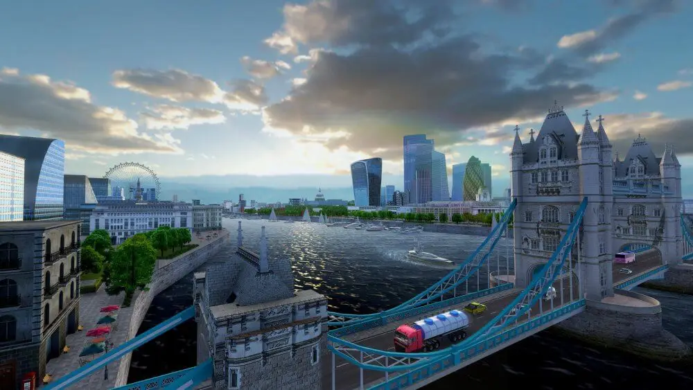 Screenshot of the Euro Truck of Reality (Simulator) game