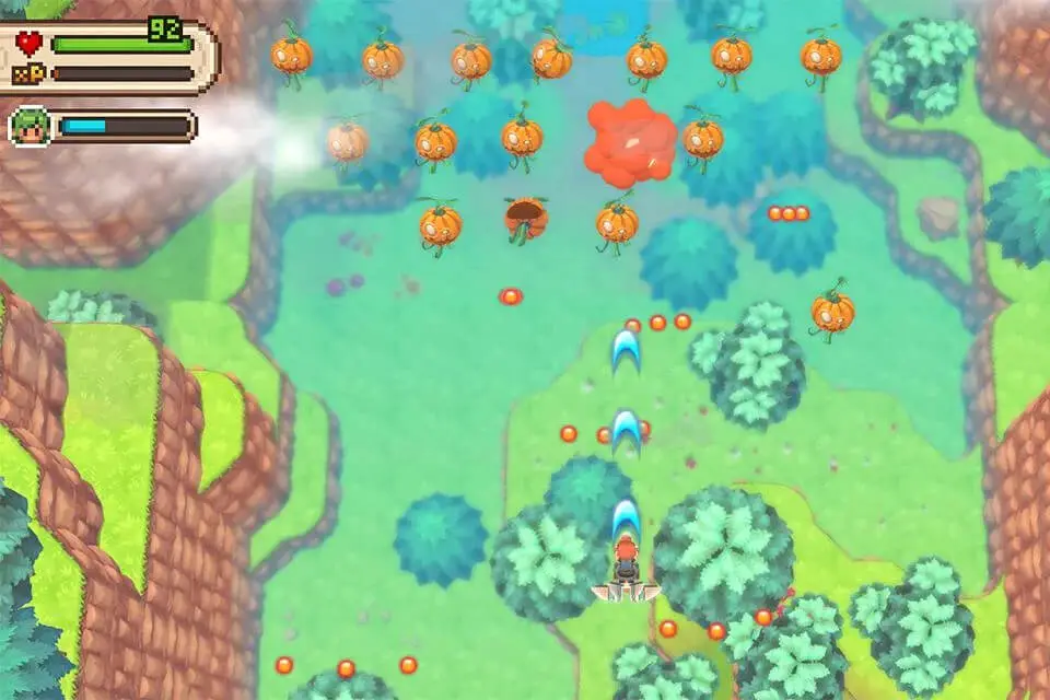 Screenshot of the Evoland 2 game