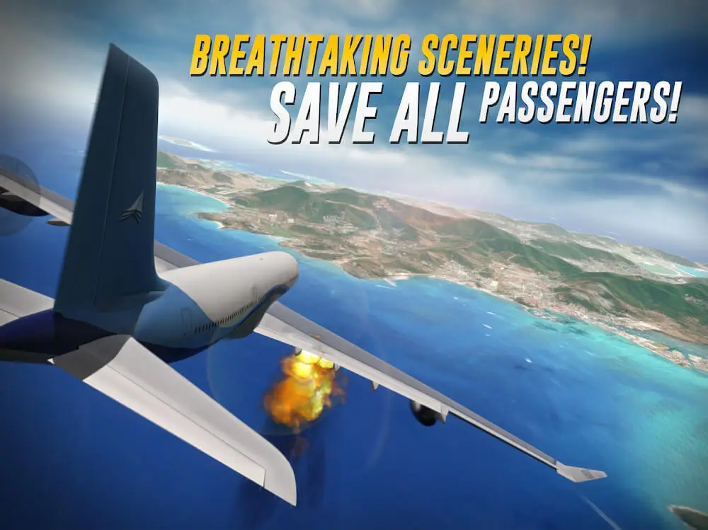 Screenshot of the Extreme Landings game