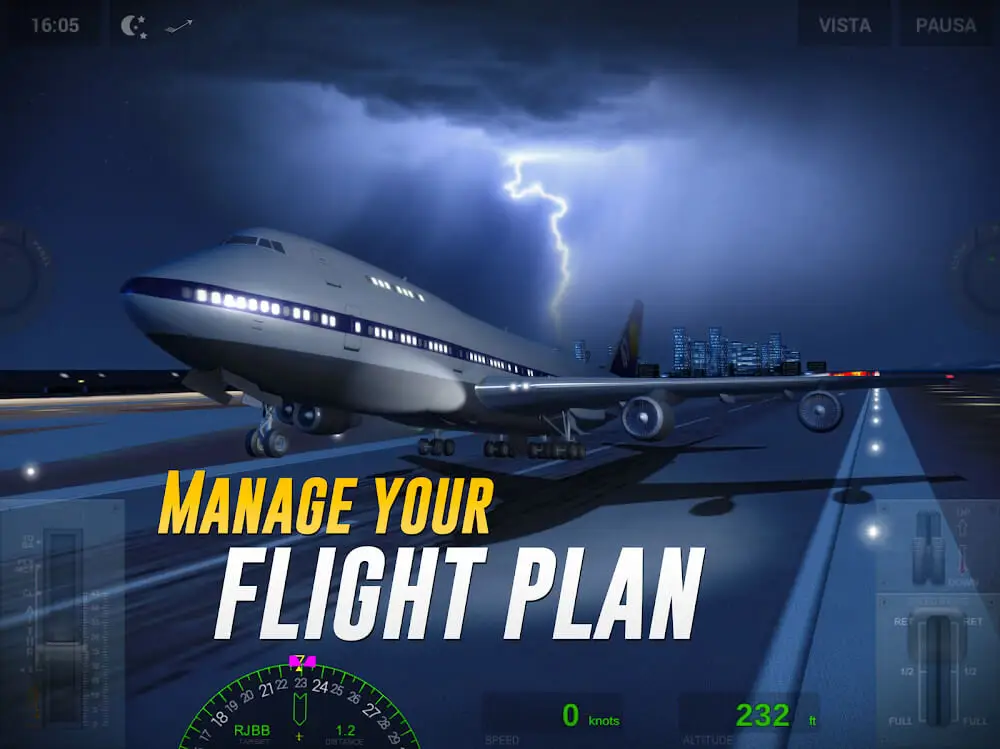 Screenshot of the Extreme Landings game