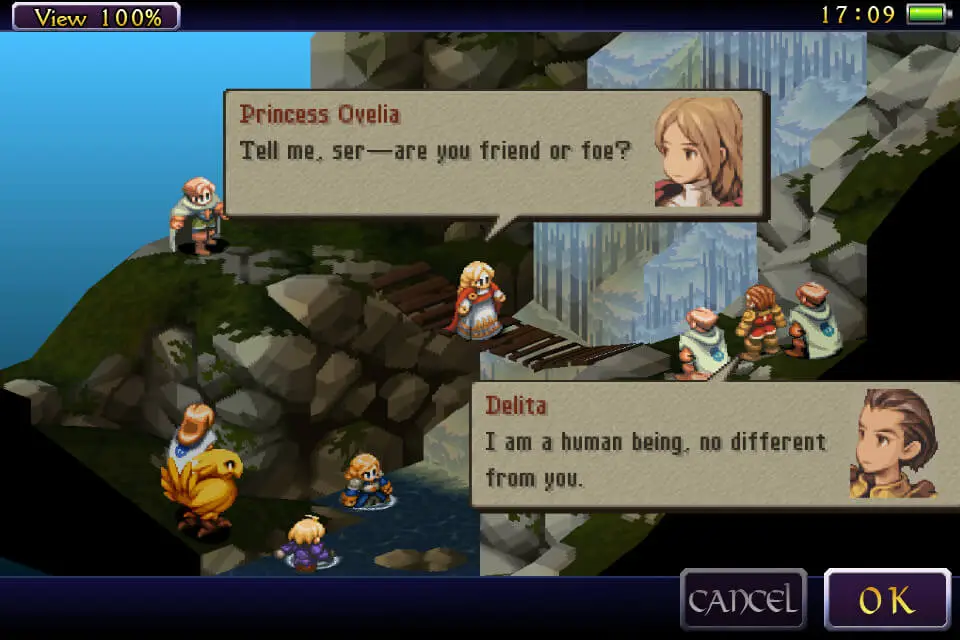 Screenshot of the FINAL FANTASY TACTICS: WotL game