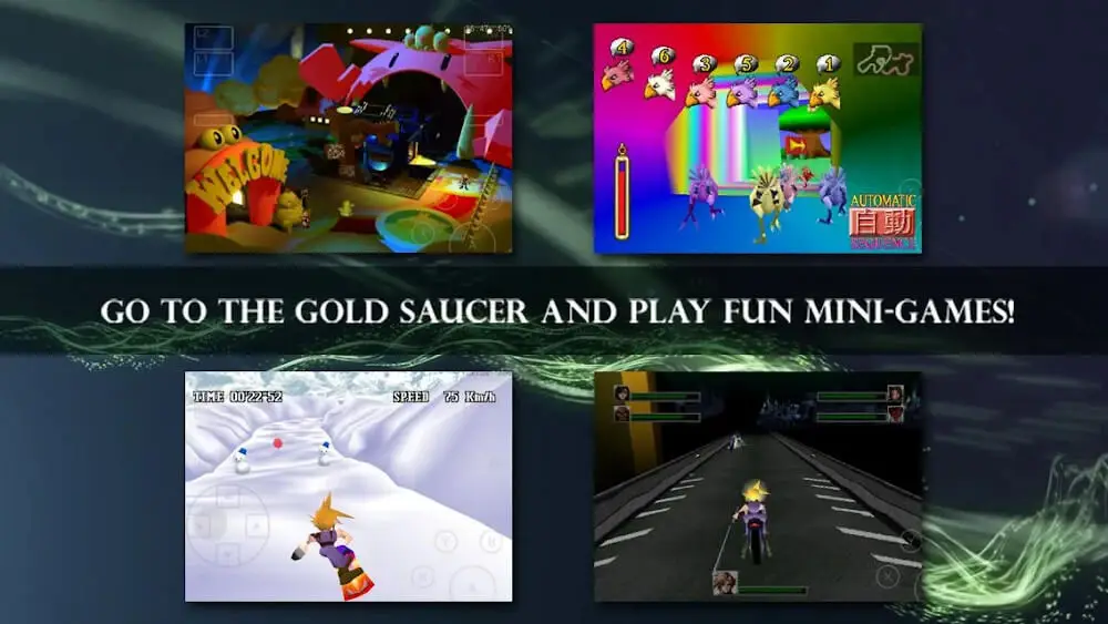 Screenshot of the FINAL FANTASY VII game