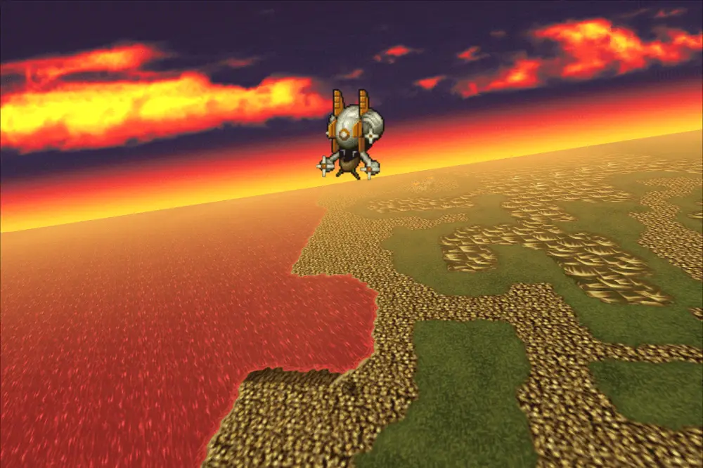Screenshot of the FINAL FANTASY VI game