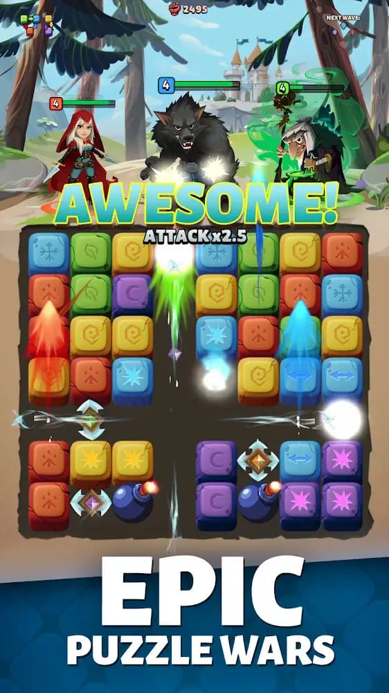 Screenshot of the Fable Wars app