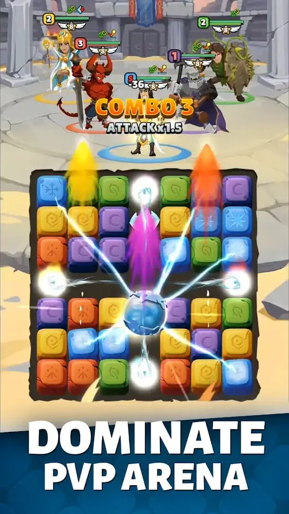 Screenshot of the Fable Wars app