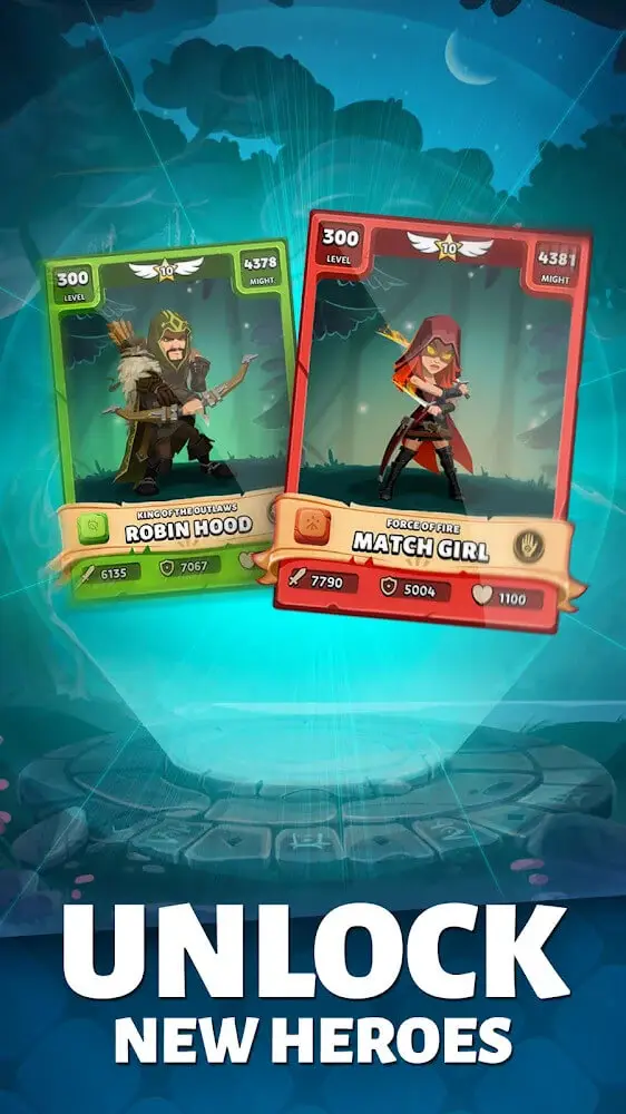 Screenshot of the Fable Wars app