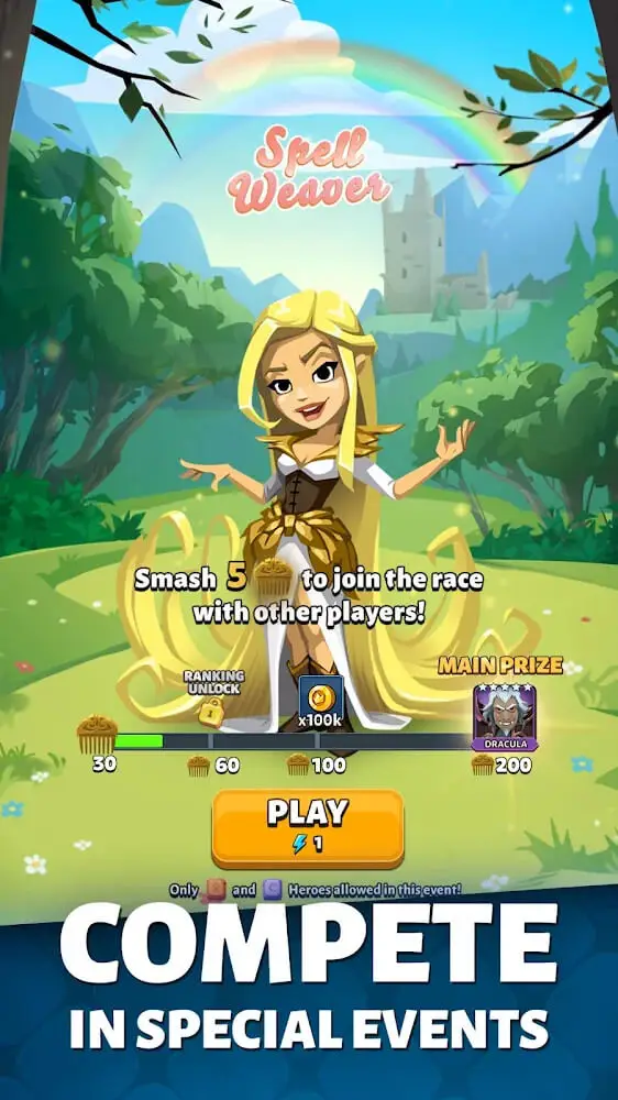 Screenshot of the Fable Wars app