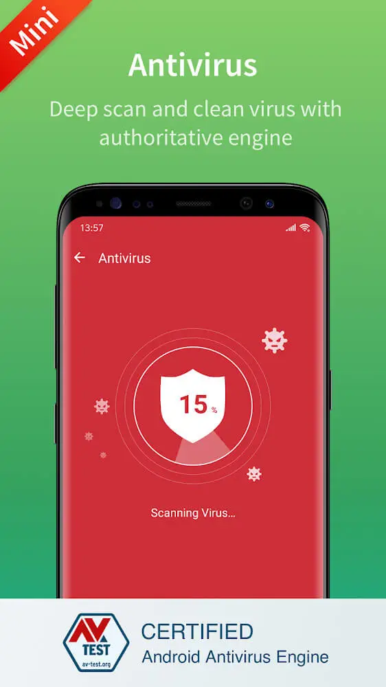 Screenshot of the Fancy Booster app